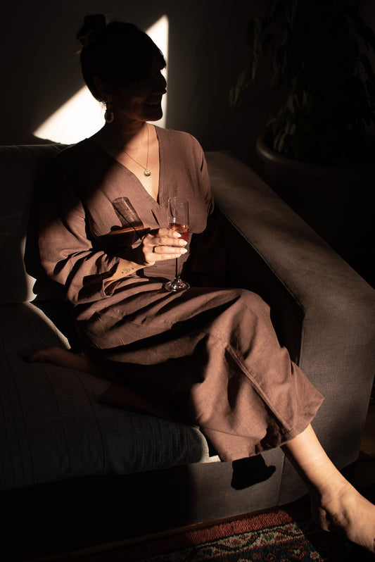 Eva Pants - Linen/EcoVero Viscose fabric